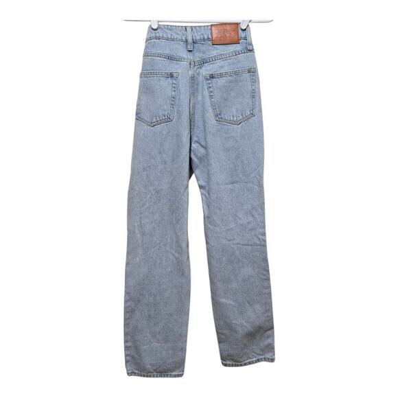 Princess polly jeans womens size 6 blue distressed straight leg light wash denim - Picture 2 of 9